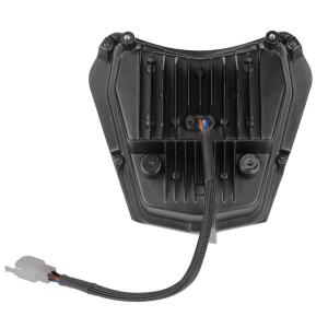 Scheinwerfer LED Lampenschirm Komplettset für KTM EXC 250/350/450/500 Bj17-21 Weiß