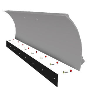 Gummischürfleiste für Schneeschild 132cm...