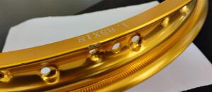 rim rear for Yamaha DT 125 R / RE / X / LC gold B-Good