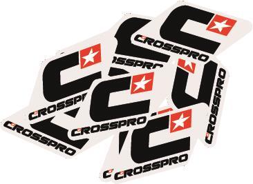 Sticker Crosspro 58x28