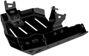 Engine guard for Yamaha Tracer 900 GT year 2021-2022 black