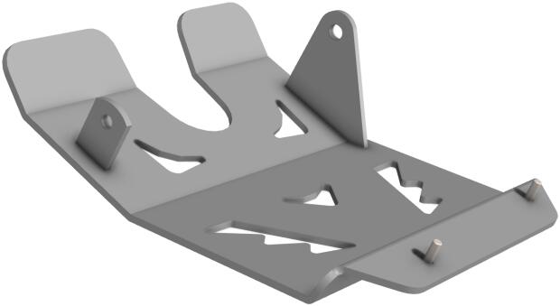 Fahrgestellschutz hinten für Kawasaki Brute Force 650 IP