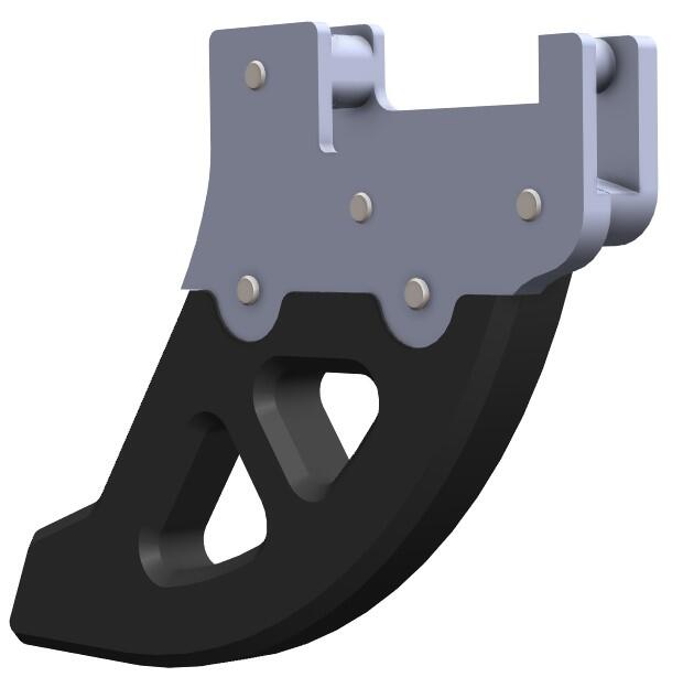 Bremsscheibenschützer hinten für GasGas/Husqvarna verschiedene modelle