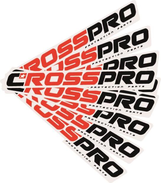 Sticker Crosspro White