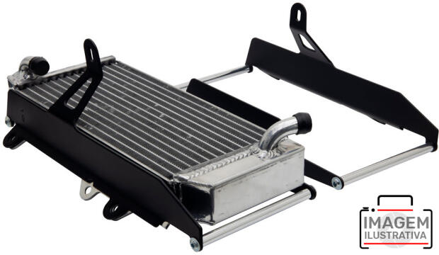 Radiator protection EC250F/350F/450F/EX250F for GasGas matt black