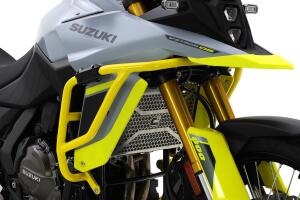 Crash bar aluminum for Suzuki V-Strom 800 Bj.23-24 yellow