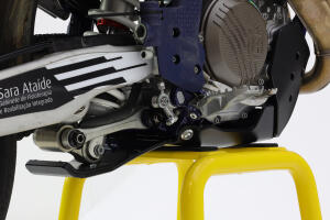 DTC HARD Enduro engine and connection protection for GasGas/Husqvarna black