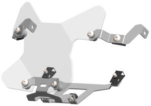 Scheinwerferschutz für BMW R 1300 GS Bj.23-25 transparent