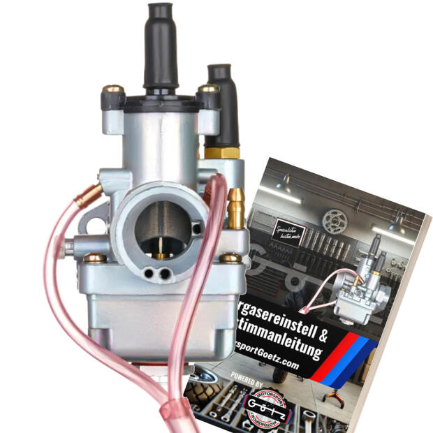Vergaser Tuning Typ Amal 19mm für Simson S51/50/60/70/80 S53 KR51 SR50/80