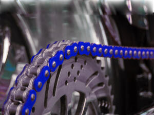 Kette X-Ring 520x96 Blau