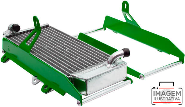 Kühlerschutz Vorne/Hinten für GasGas für KTM Husqvarna Grün