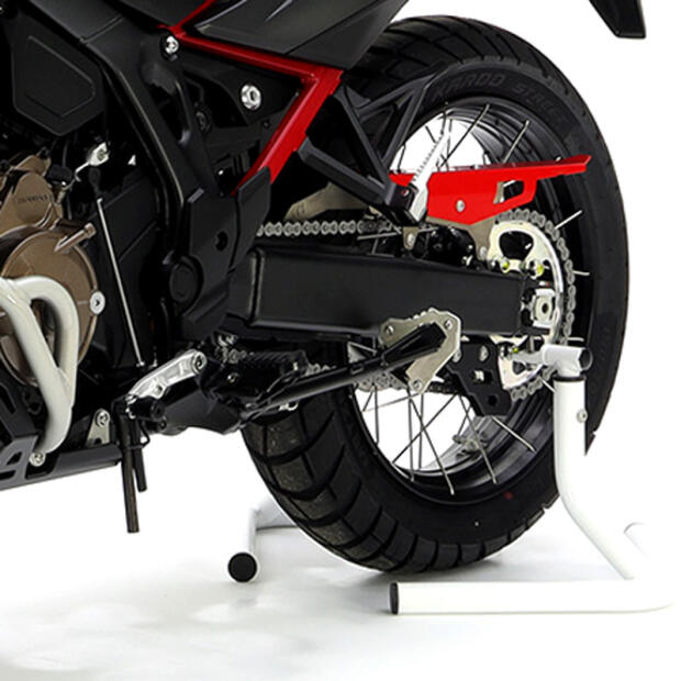 Seitenständer-Basisverlängerung für Honda CRF 1100L Africa Twin 20-24 gebürstet/Schwarz