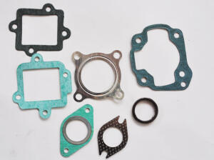 Dichtungssatz Minarelli 50 Zylinderdichtsatz Dichtung Jog, Aprilia, für KTM Minarelli Malaguti Yamaha MBK Evolis Zest AC  usw. alle mit liegendem Zylinder