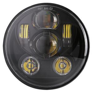 LED Scheinwerfer mit Gehäuse 5.75 Zoll schwarz Set Low