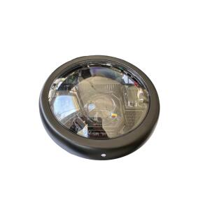 LED headlight with housing 5.75 inch black