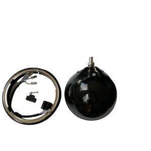 LED Scheinwerfer Classic mit Gehäuse schwarz 5.75 Zoll mit E-Nummer