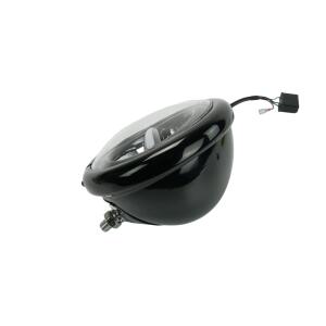 LED Scheinwerfer Classic mit Gehäuse schwarz 5.75 Zoll mit E-Nummer