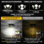 Headlight LED lampshade for Yamaha DT 50 / 80 / 125 R / RE / X blue