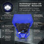Headlight LED lampshade for Yamaha DT 50 / 80 / 125 R / RE / X blue
