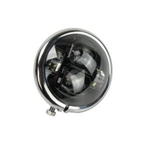 LED headlight 5.75 inch with headlight housing with E number