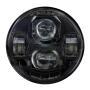 LED headlight 5.75 inch with headlight housing with E number