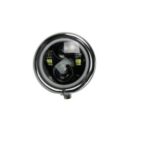 LED headlight 5.75 inch with headlight housing with E number