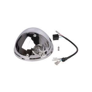 LED Scheinwerfer Classic mit Gehäuse 5.75 Zoll in Chrome Designe