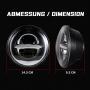 LED Scheinwerfer Classic mit Gehäuse 5.75 Zoll in Chrome Designe