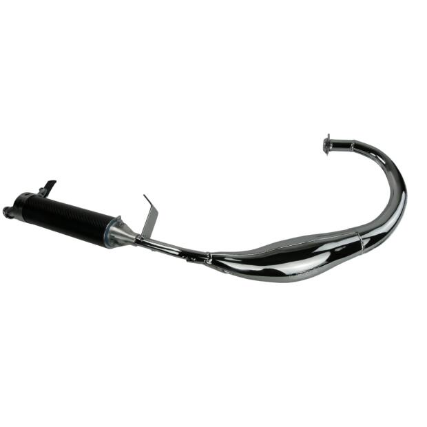 Auspuff Komplettanlage TurboKit Derbi Senda 50 07-21 Carbon E-Prüfzeichen