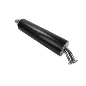 Auspuff Komplettanlage TurboKit Derbi Senda 50 07-21 Carbon E-Prüfzeichen