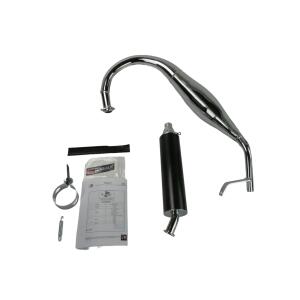 Auspuff Komplettanlage TurboKit Derbi Senda 50 07-21 Carbon E-Prüfzeichen