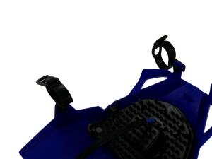 Scheinwerfer LED Universal Blau für Yamaha für KTM Aprilia Supermoto Enduro