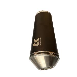 Auspuff Turbo Kit Beta RR 125 4T LC 21 Slip On Alu Schwarz