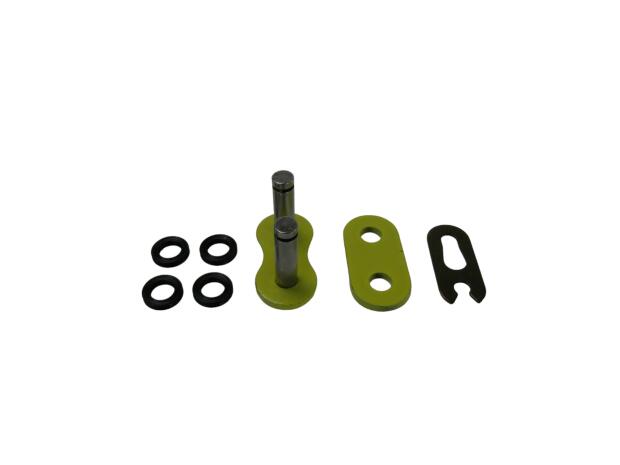 Kettenschloss gelb Clipschloss Götz Kette 520 X-Ring 5/8x1/4