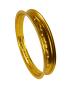 Felge 2.15*18 / 2,15-18 Aluminium Felgenring Gold light