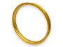 Felgenring hinten 2.15x18 Alu Light Gold 36 Loch für Motorrad eloxiert