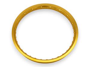 Front Rim 1.85x21 Aluminium Light Gold 36 Holes for Motorcycle