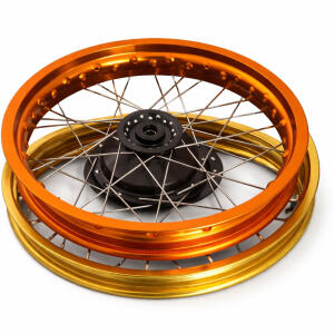 Felge 2.5*18 / 2,5-18 Aluminium Felgenring Gold Dunkel