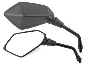 Motorrad Spiegel Universal Lenkerspiegel schwarz M10 Paar