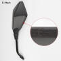 Motorrad Spiegel Universal Lenkerspiegel schwarz M10 Paar
