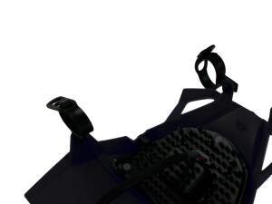 Headlight LED lampshade universal black for Yamaha KTM Aprilia Supermoto Enduro