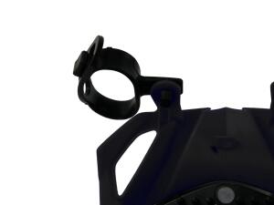 Headlight LED lampshade universal black for Yamaha KTM Aprilia Supermoto Enduro