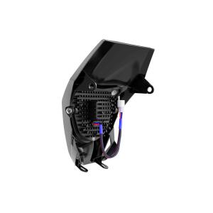 Headlight LED lampshade universal black for Yamaha KTM Aprilia Supermoto Enduro