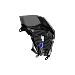 Headlight LED lampshade universal black for Yamaha KTM Aprilia Supermoto Enduro