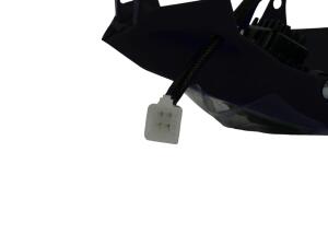 Headlight LED lampshade universal black for Yamaha KTM Aprilia Supermoto Enduro