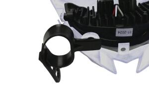 Headlight LED lampshade universal white for Yamaha KTM Aprilia Supermoto Enduro