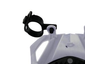 Headlight LED lampshade universal white for Yamaha KTM Aprilia Supermoto Enduro