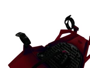 Scheinwerfer LED Universal Rot für Yamaha für KTM Aprilia Supermoto Enduro