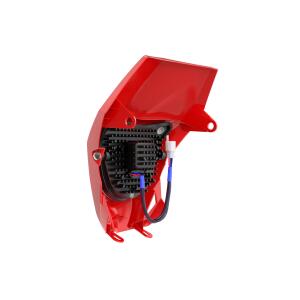 Scheinwerfer LED Universal Rot für Yamaha für KTM Aprilia Supermoto Enduro