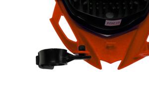 Headlight LED lampshade universal orange for Yamaha KTM Aprilia Supermoto Enduro